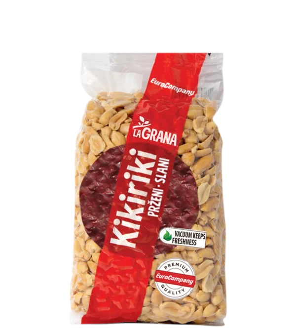 Salted peanuts vacuum pack