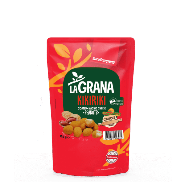 Coated Peanuts Nacho Cheese - 125 g